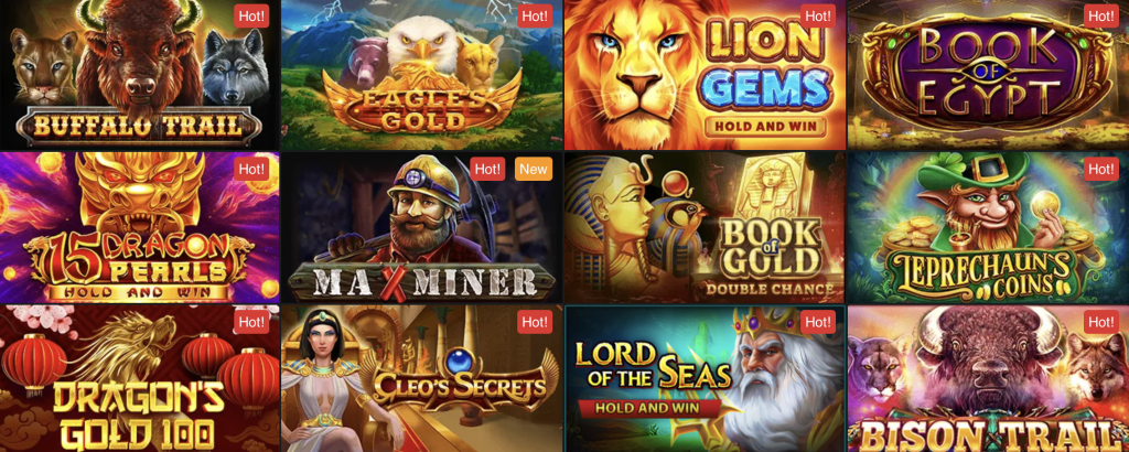 Goldenstar online casino games