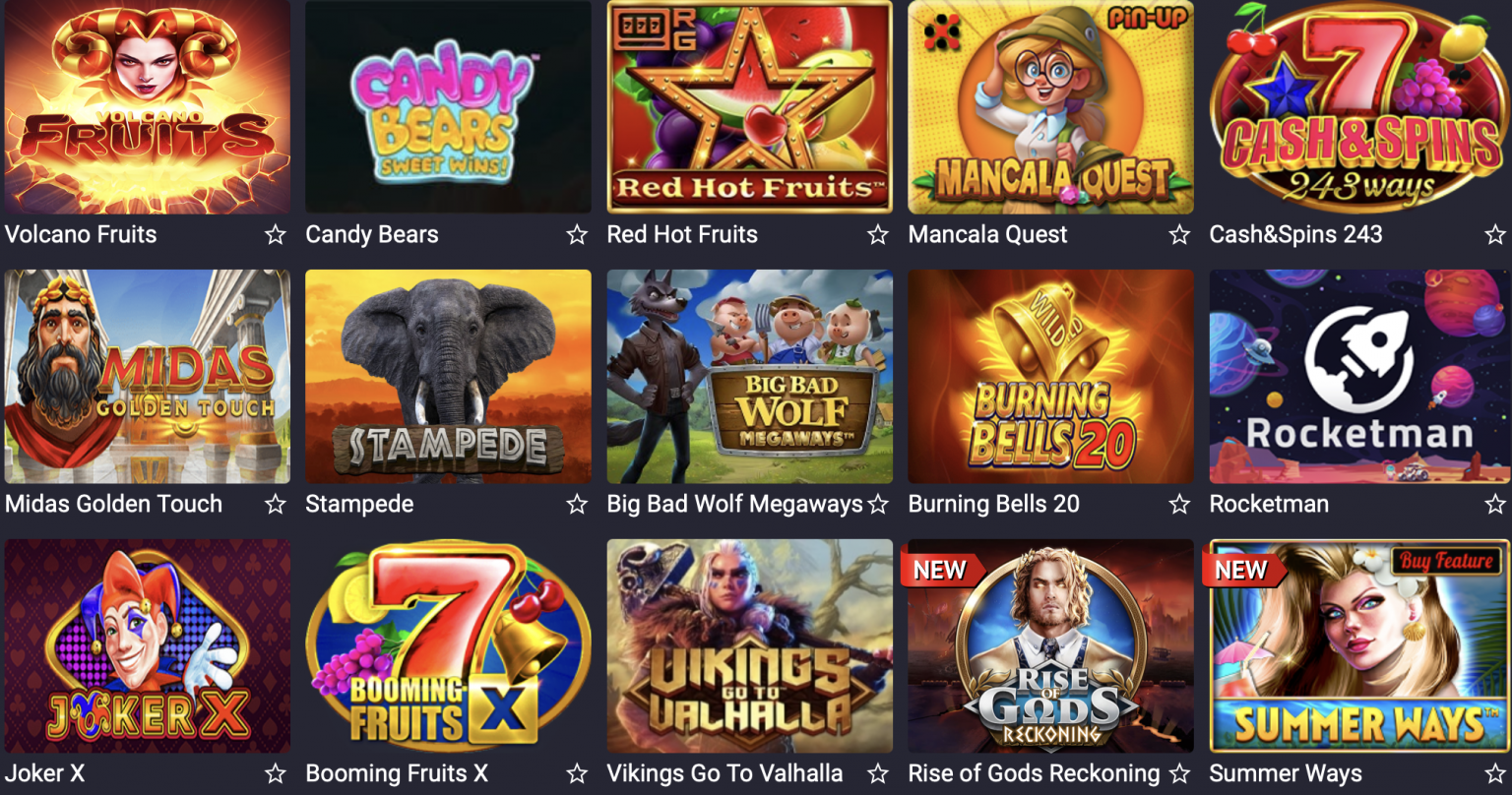 pin up casino online вин