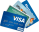 Credit/debit cards deposit casino