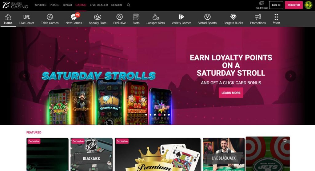 Borgata casino website