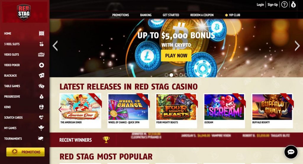 Red Stag Casino play